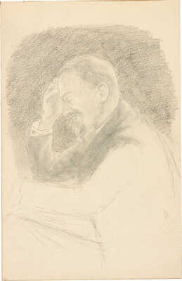 Радлов Николай Эрнестович.  Альбом с рисунками (26 листов с 30 набросками)